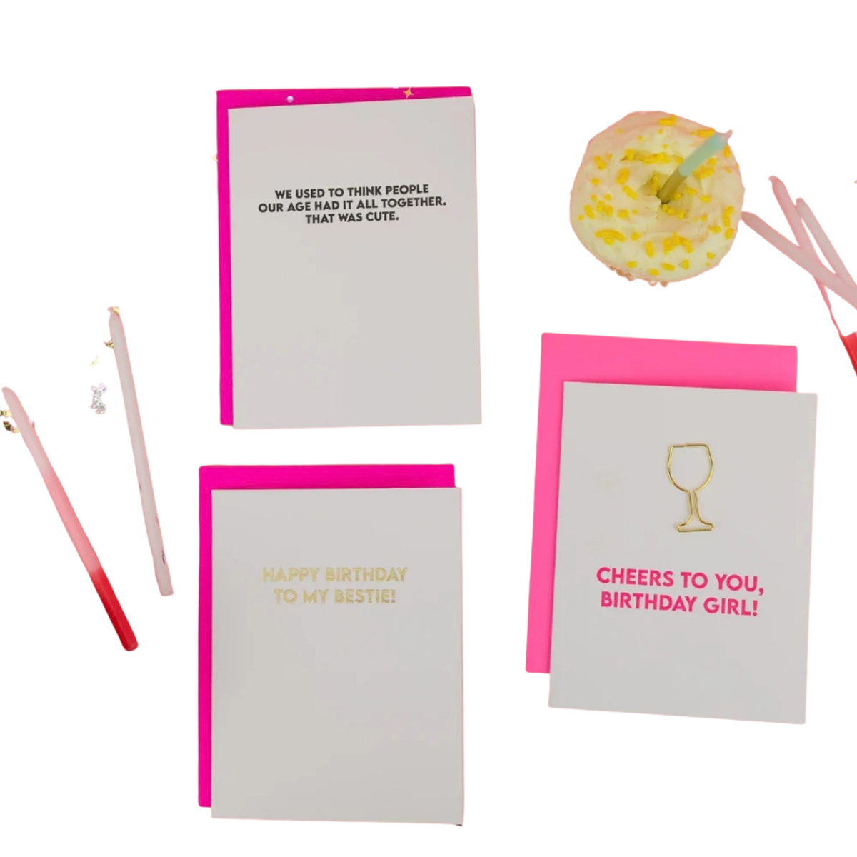 Cheers To You Birthday Girl Wine Glass Birthday Card