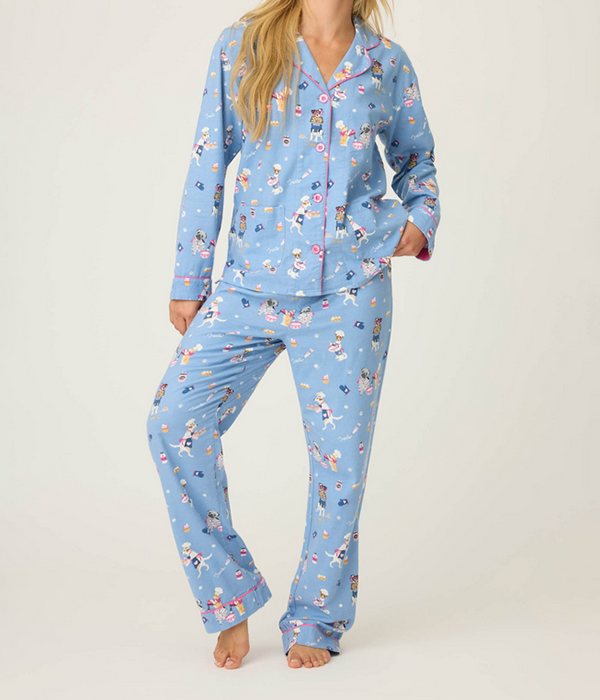 Womens PJ Set Flannels B