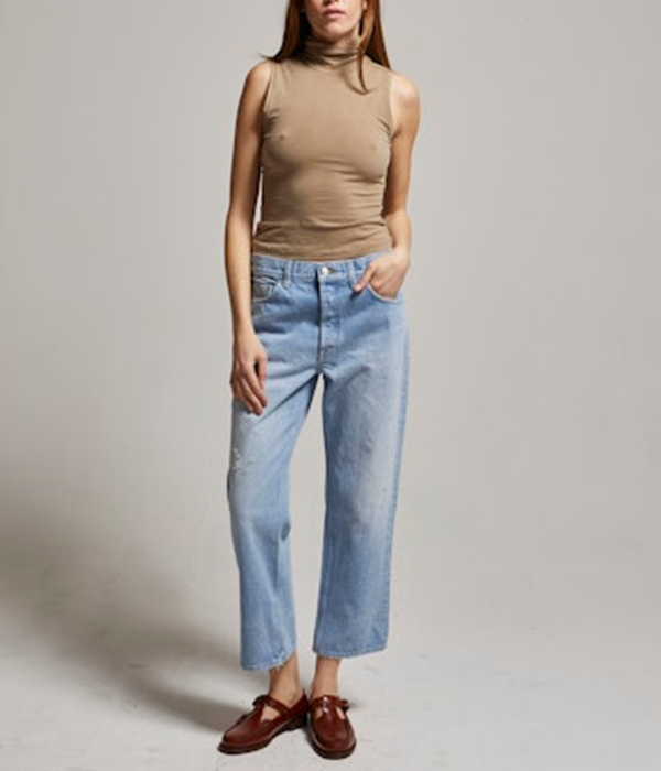 Womens Tessa Turtleneck Tank