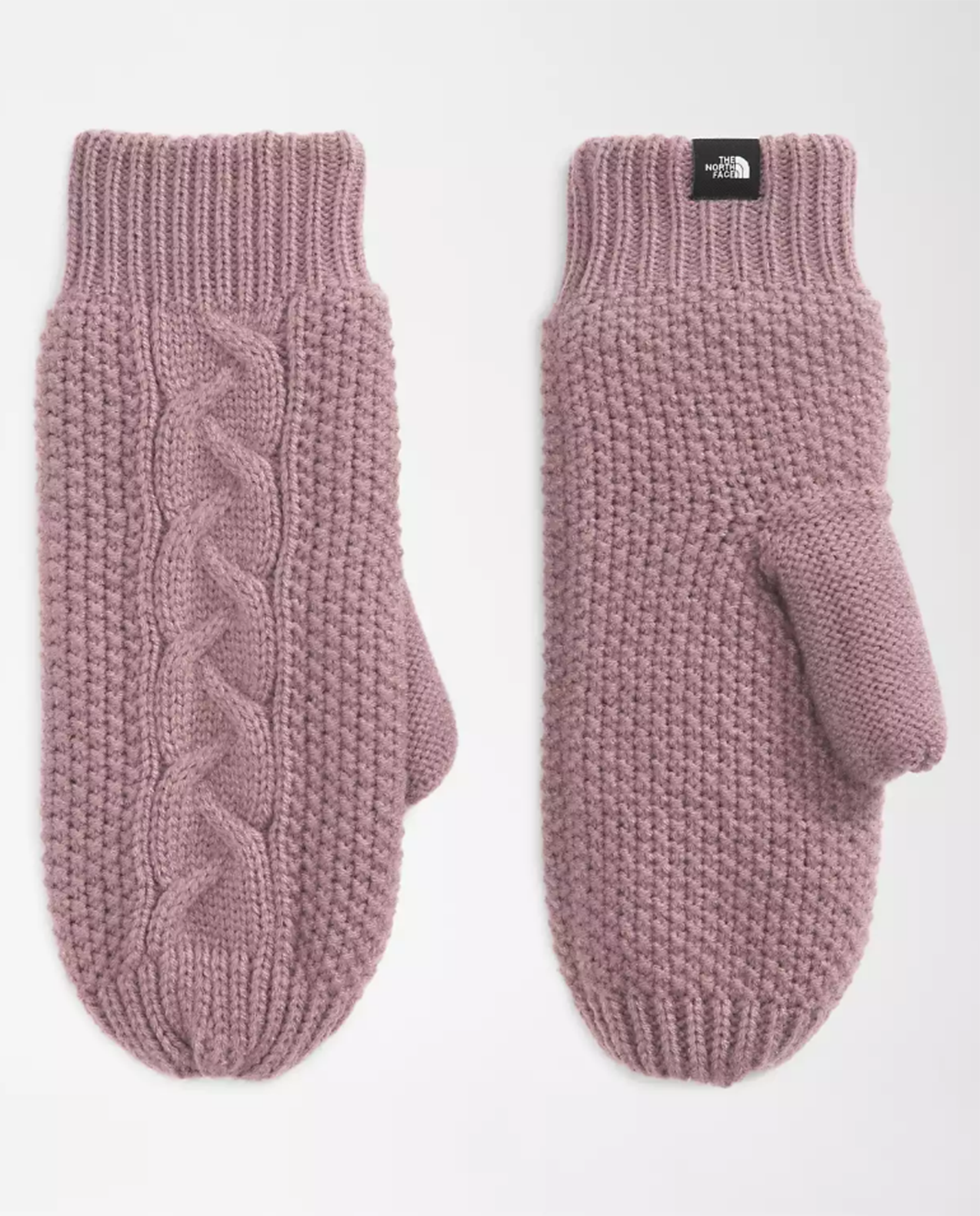 Womens Cable Minna Mitt