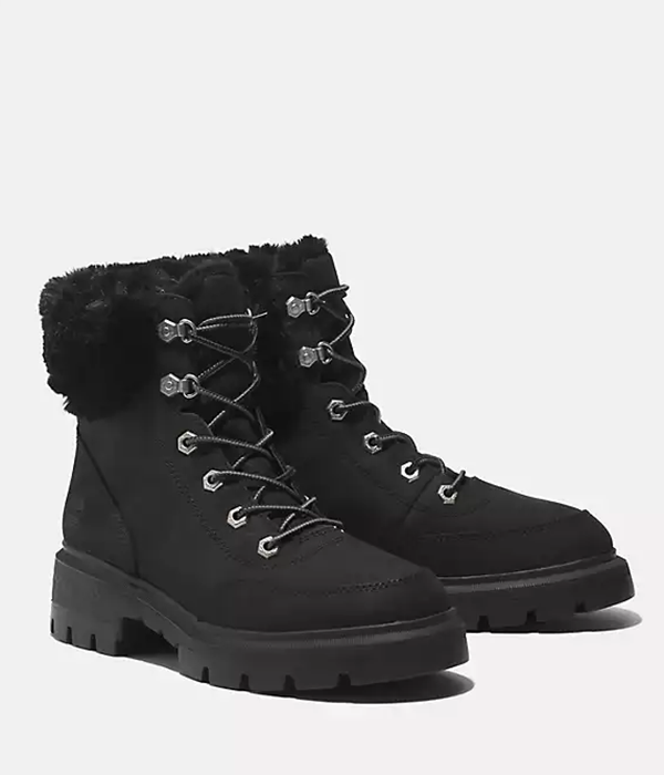 Womens Cortina Valley Winter Hiker WP Black Nubuck