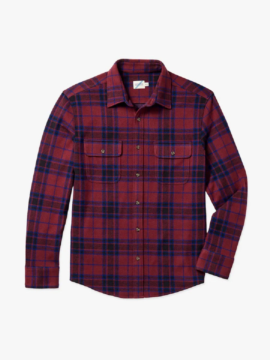 Mens Dunewood Ultra-Stretch Flannel
