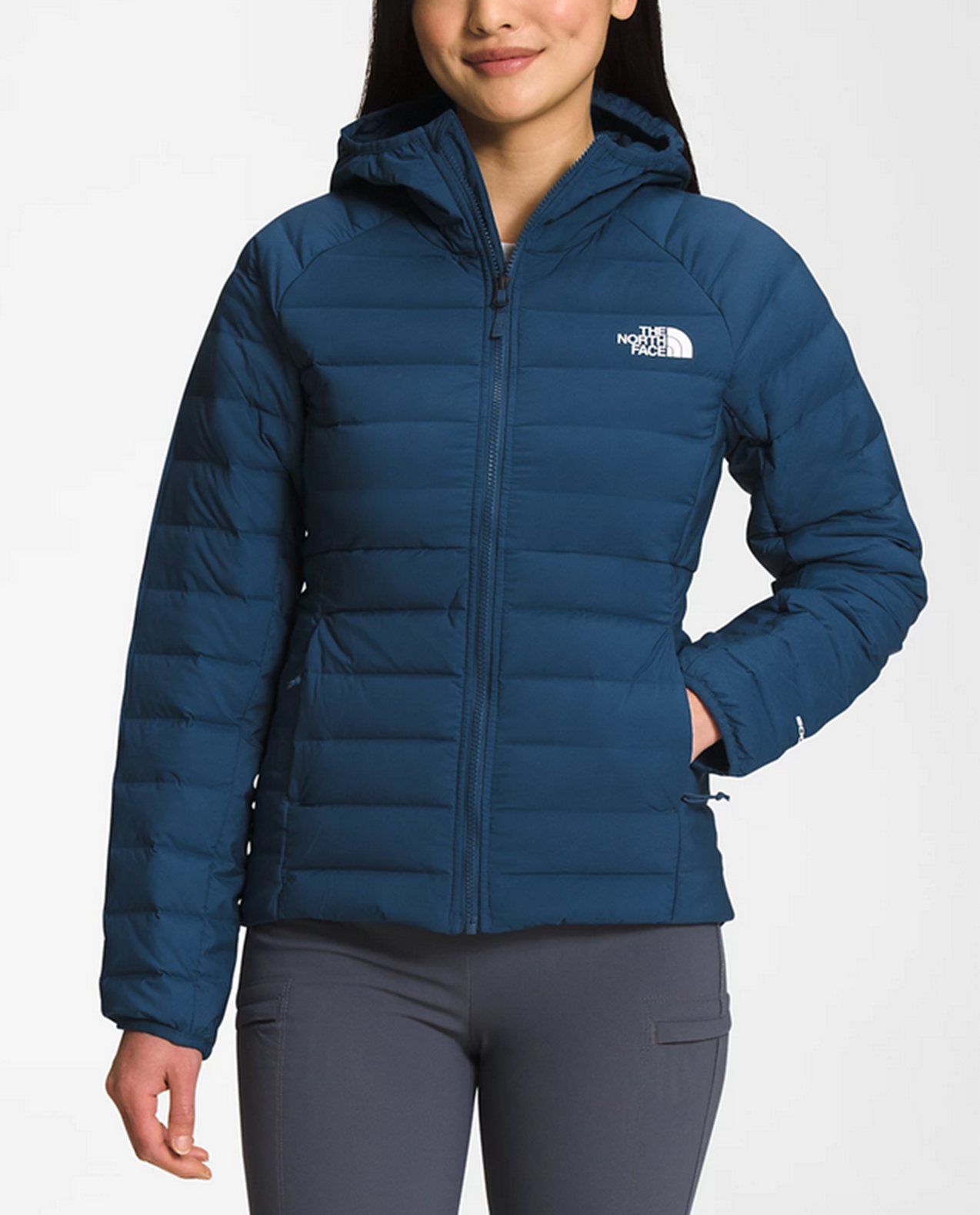 Womens Belleview Stretch Down Hoodie