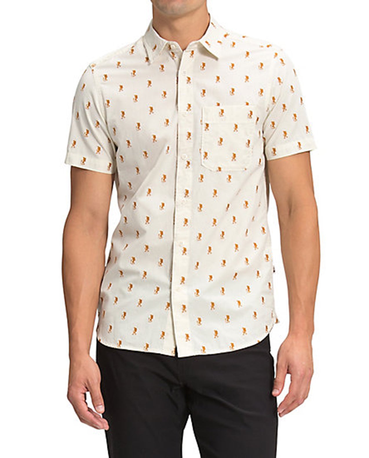 THE NORTH FACE Mens S/S Baytrail Jacquard Shirt
