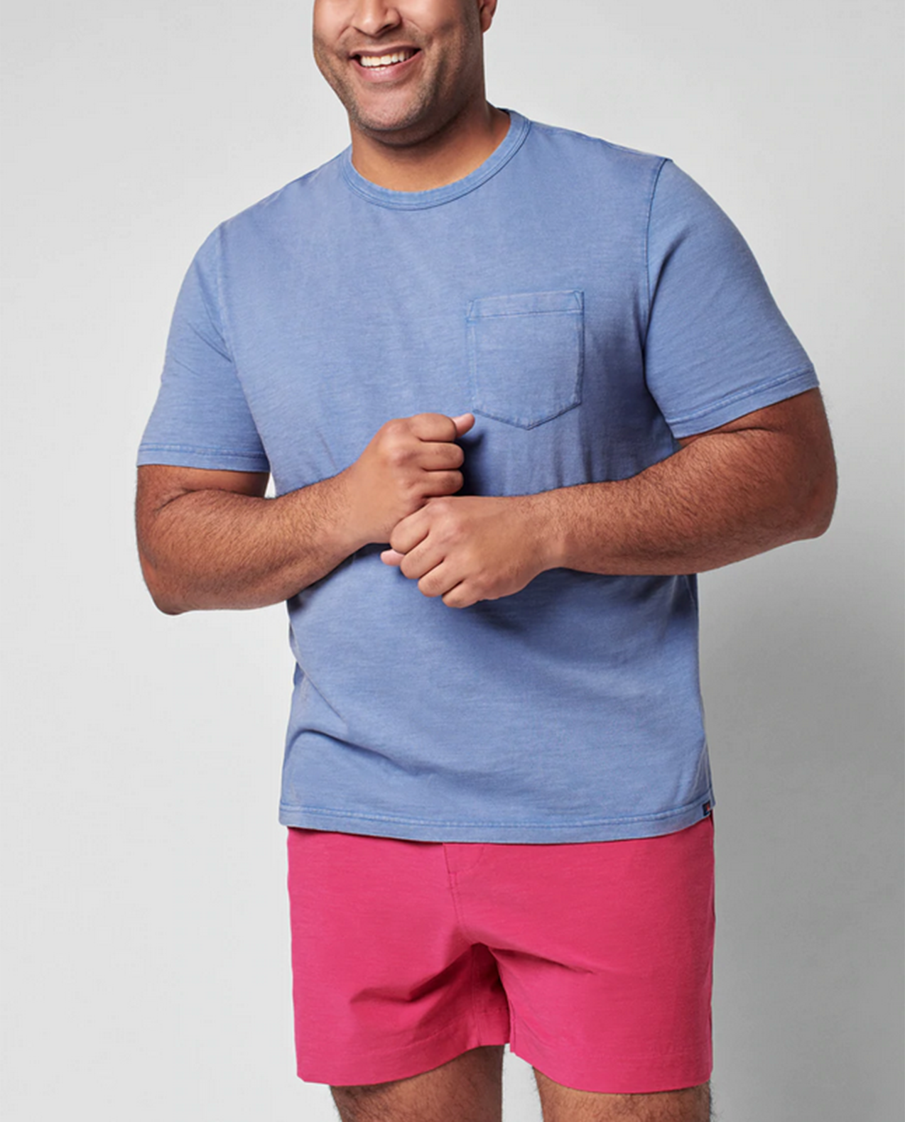 FAHERTY Mens Sunwashed Pocket Tee