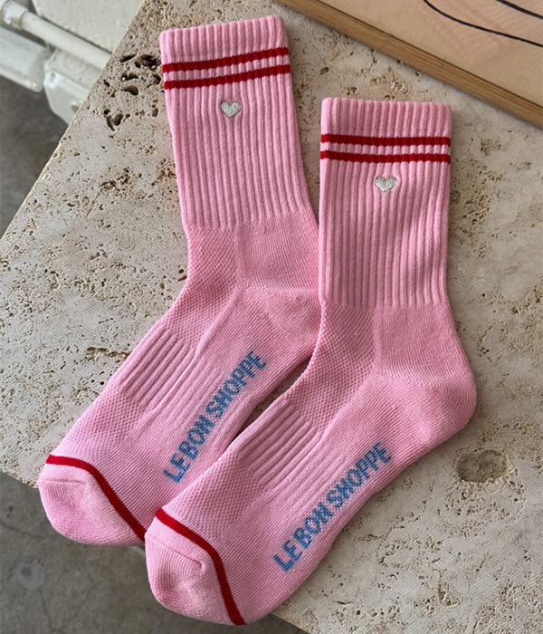 Embroidered Boyfriend Socks