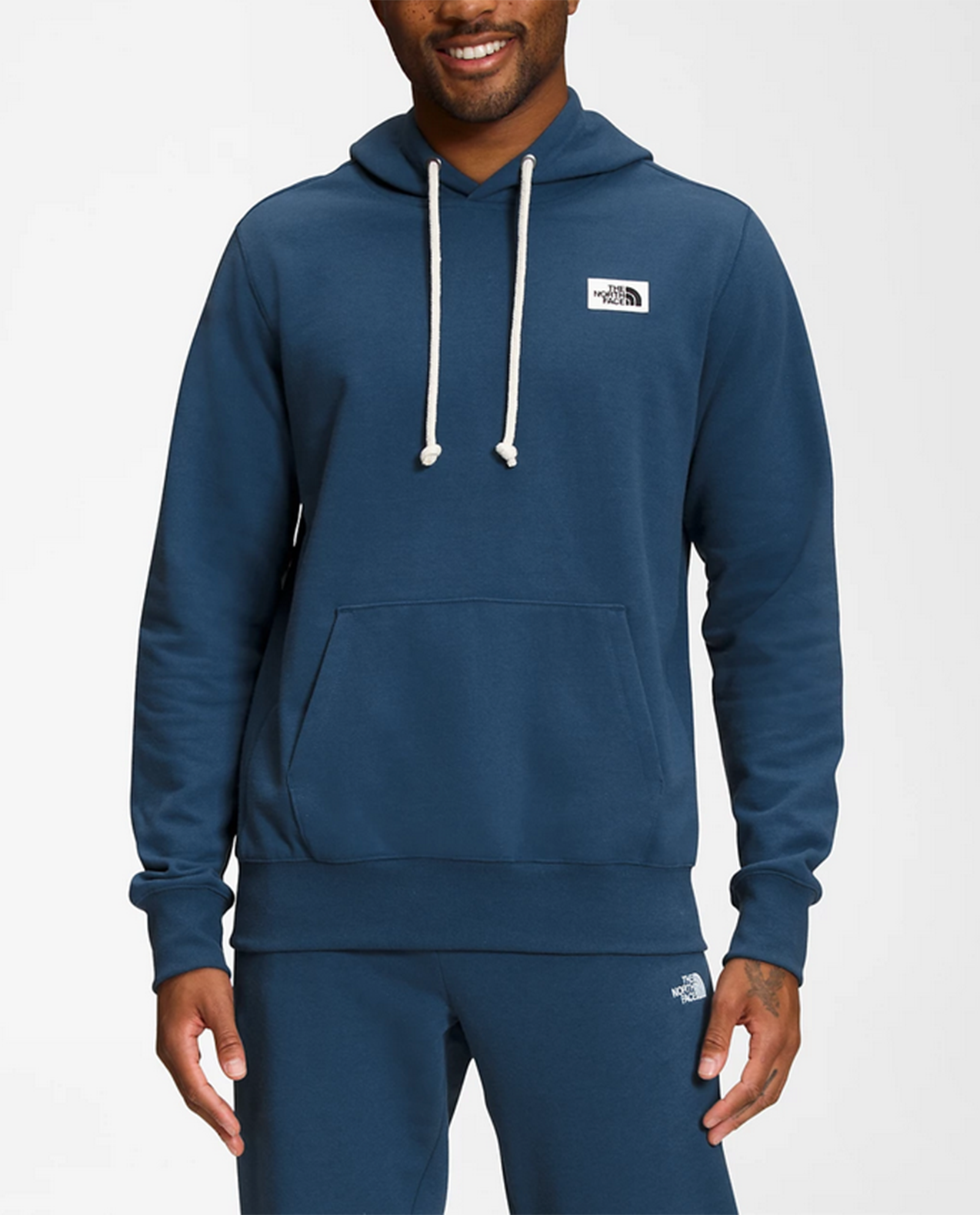 Mens Heritage Patch Pullover Hoodie F24