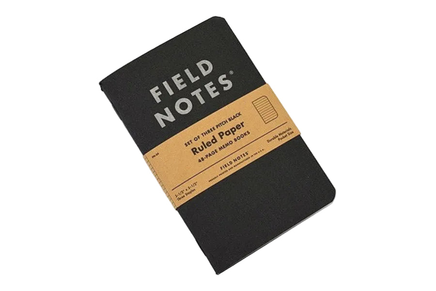 Pitch Black 3-Pack Small Ruled