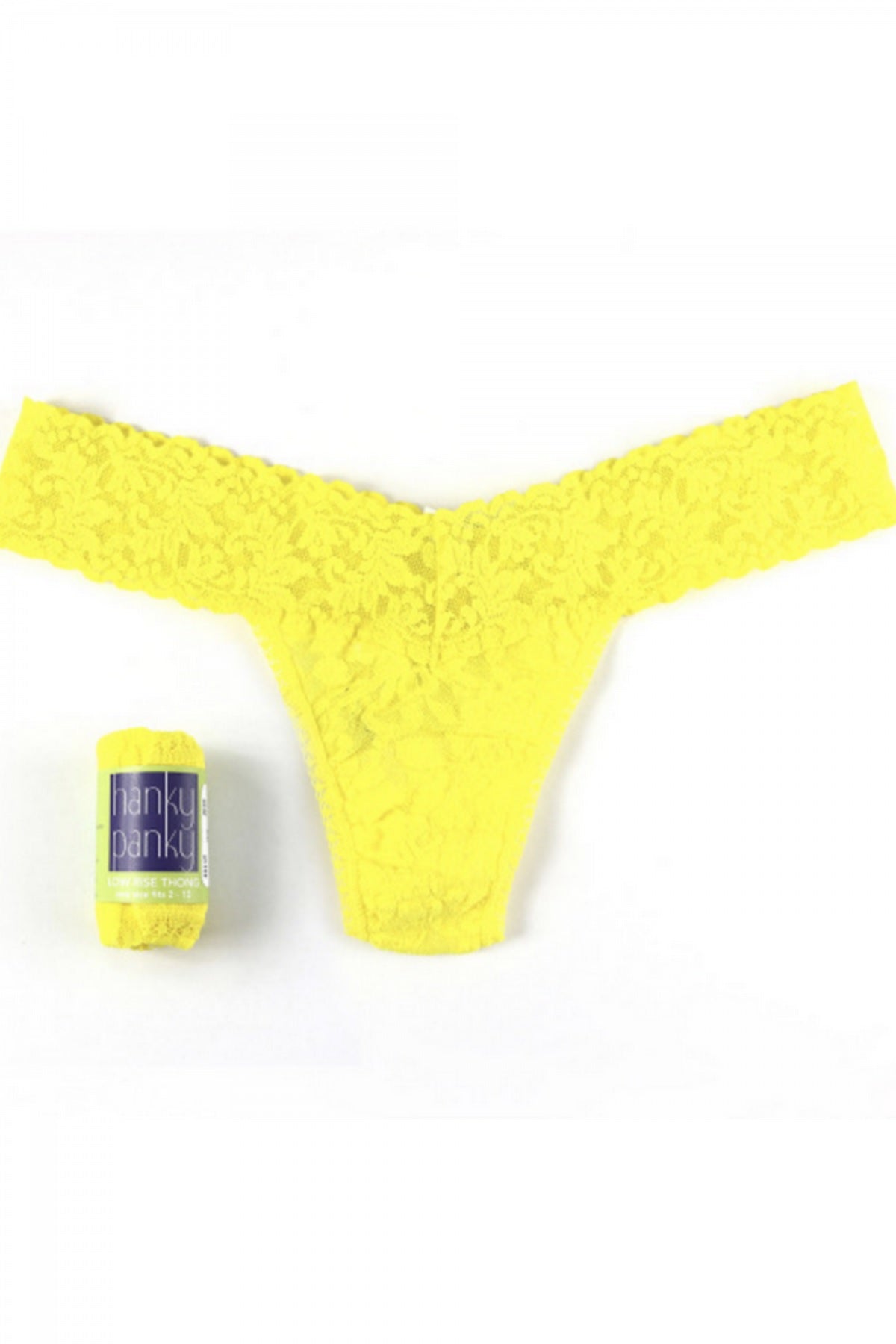 HANKY PANKY Womens Lace Lowrise Thong