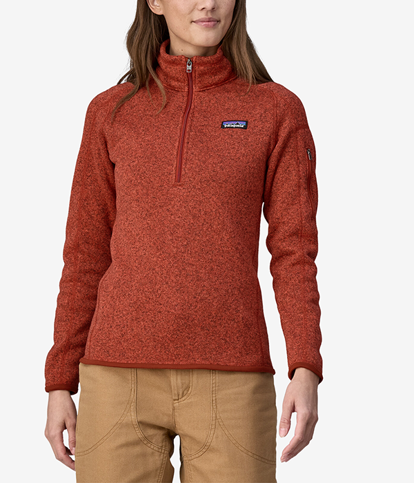 PATAGONIA Womens Better Sweater 1/4 Zip