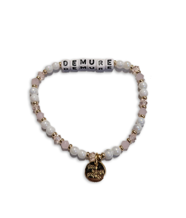 Womens Pink Chalk Bracelet