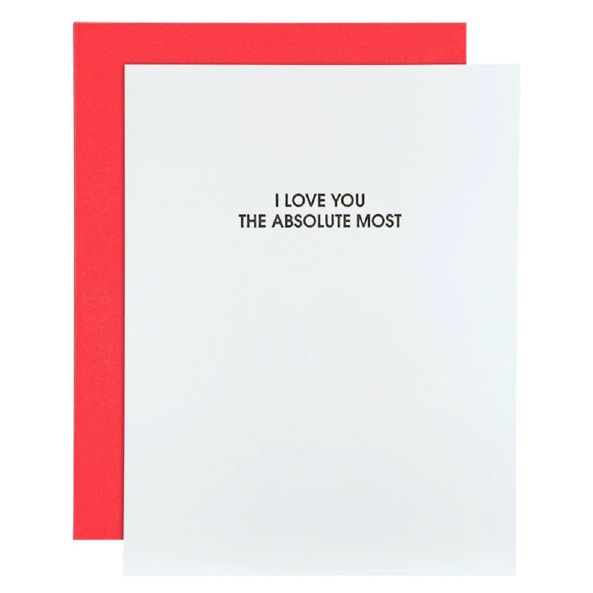 I Love You the Absolute Most Card