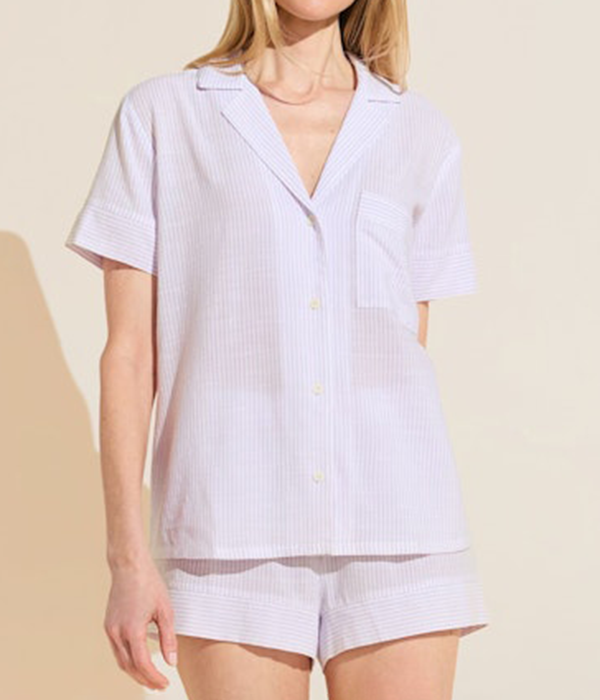 Womens Nautico Shortie PJ Set