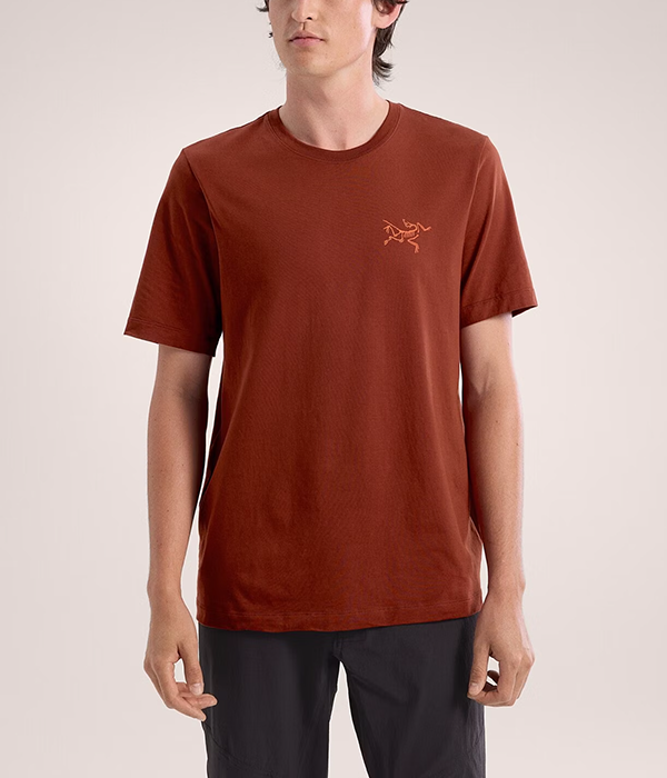 Mens Arc'Multi Bird Logo SS