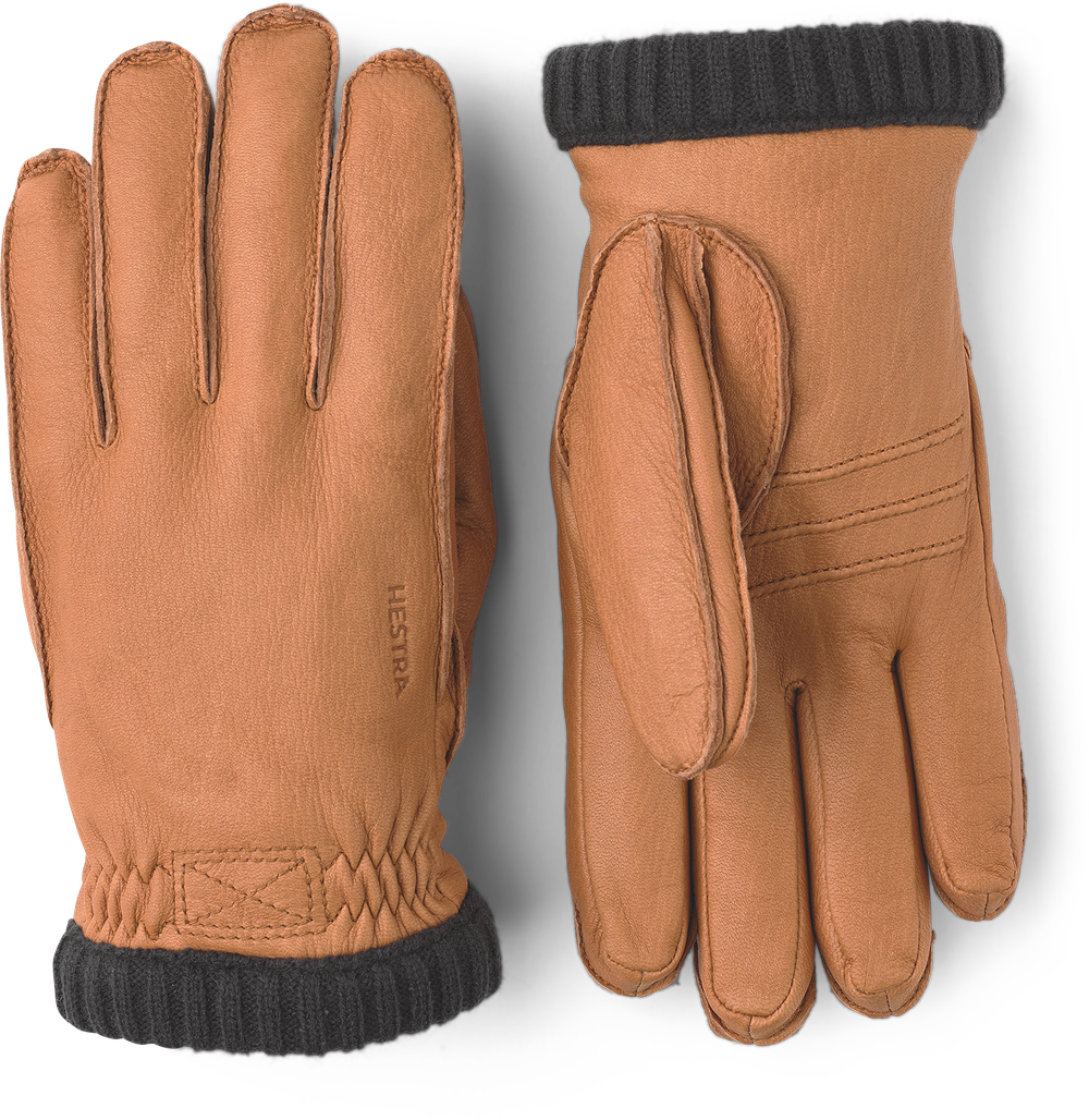 Deerskin Primaloft Ribbed Gloves