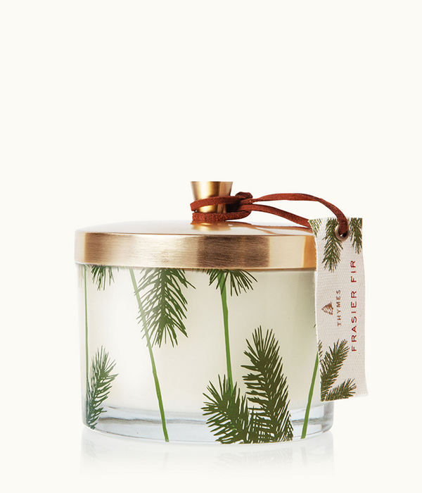 Frasier Fir Poured Candle, Pine Needle 3-Wick