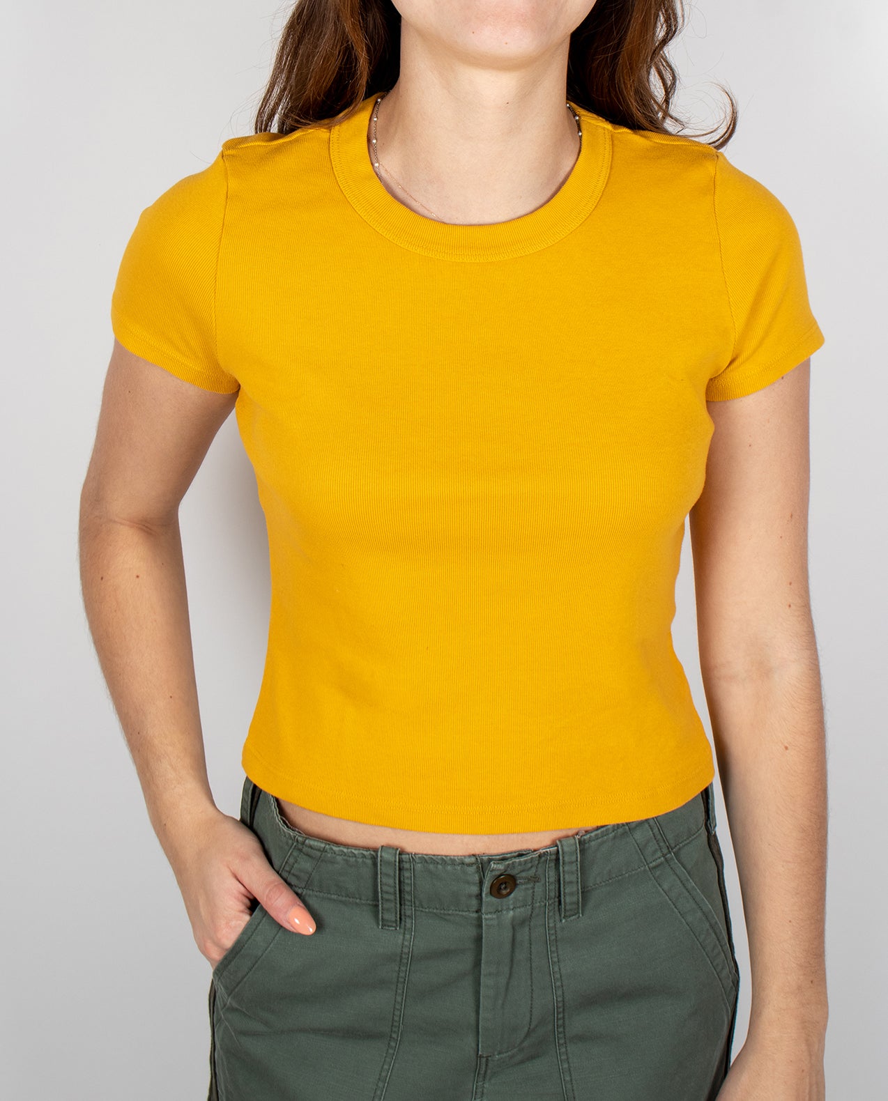 Womens Mimi Crop Tee