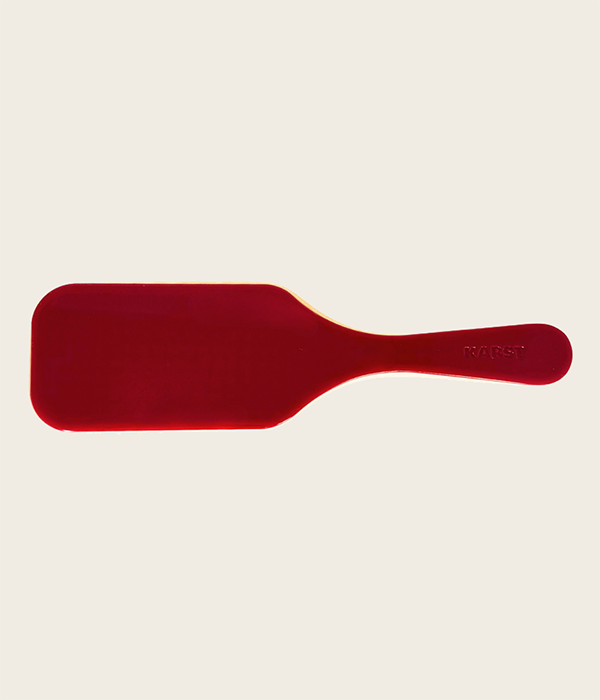 Bamboo Paddle Brush â€” Maraschino