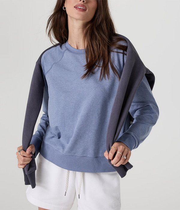 Womens L/S Halo Crew