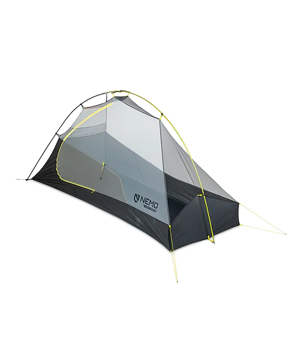 Hornet OSMO Ultralight Backpacking Tent 1P in Birch Bud - Goodnight Gray