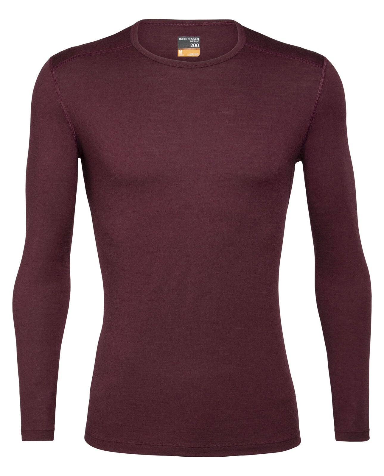ICEBREAKER Mens 200 Oasis Long Sleeve Crew
