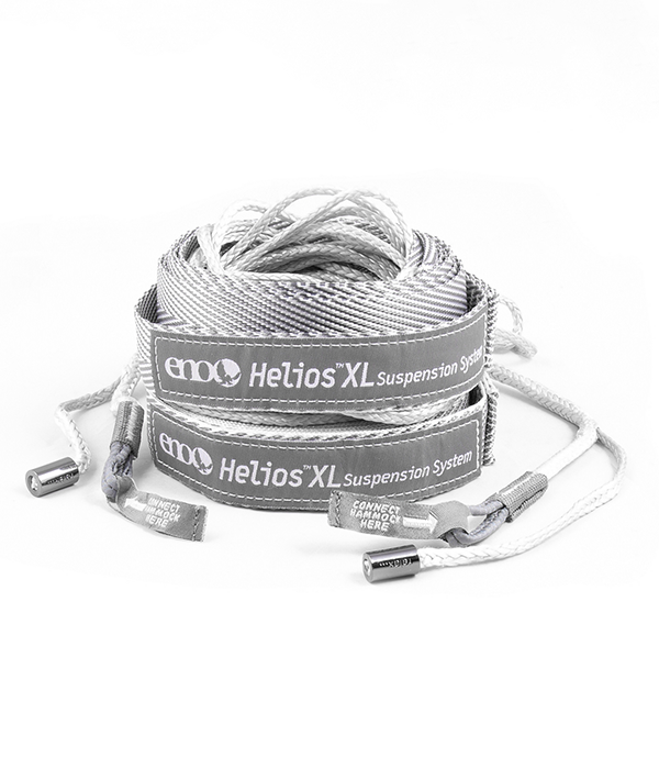Helios XL Ultralight Hammock Straps in Grey