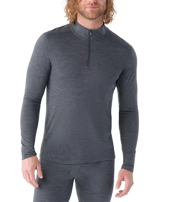 Mens Classic All-Season Merino Base Layer 1/4 Zip