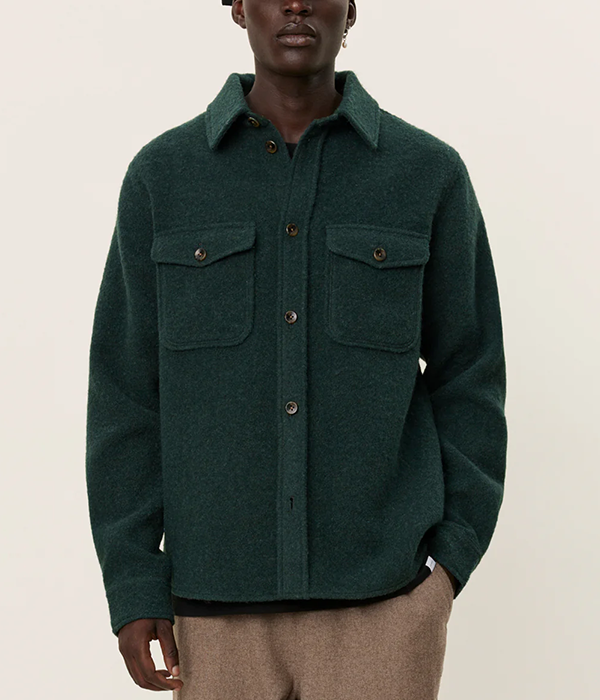Mens Lennon	BouclÃ©	Overshirt