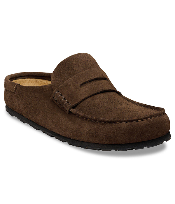 Mens Regular Naples Wrapped in Suede Carafe