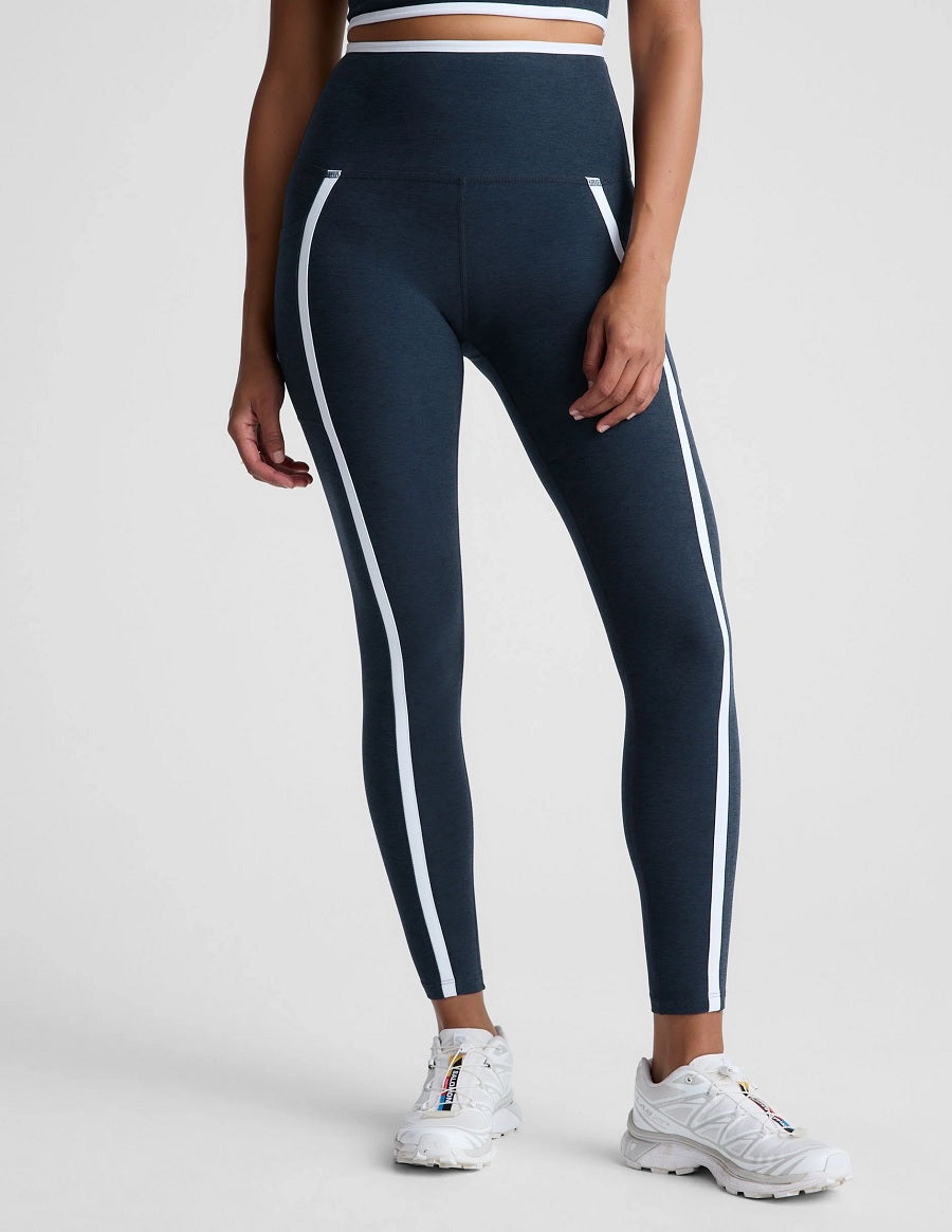 Womens Spacedye New Moves High Waisted Midi Legging