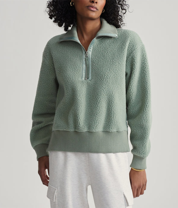 Womens Roselle Half Zip Fleece