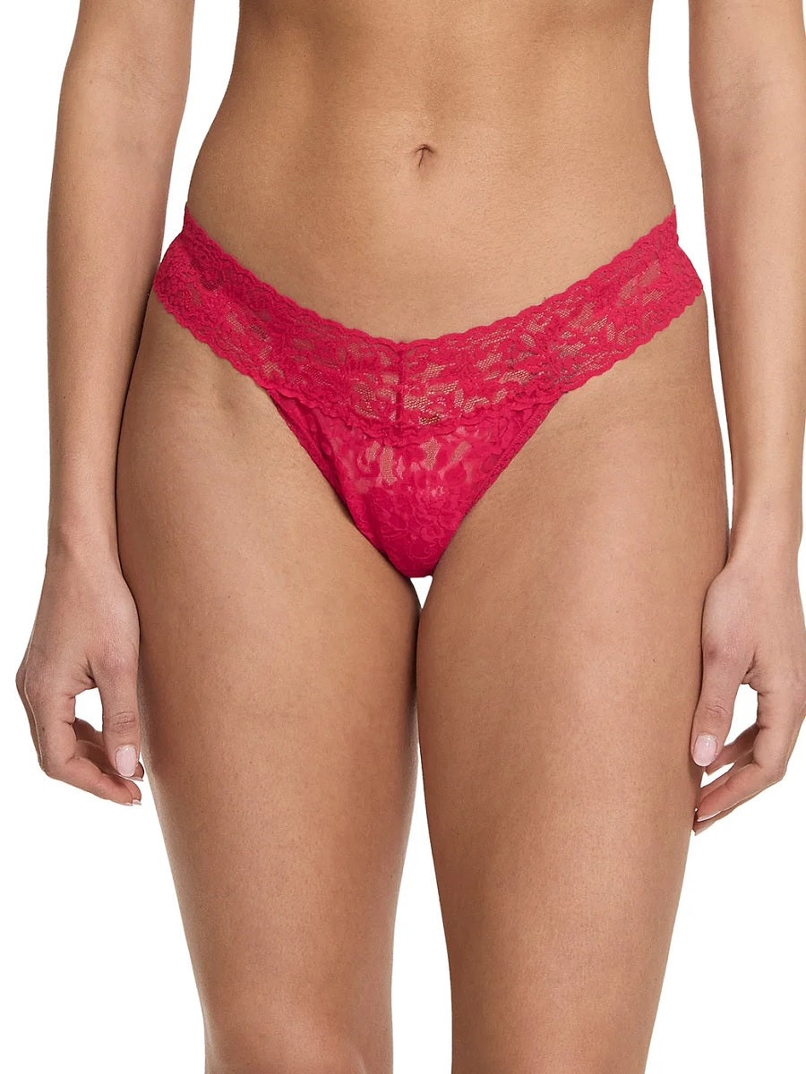HANKY PANKY Womens Lace Lowrise Thong