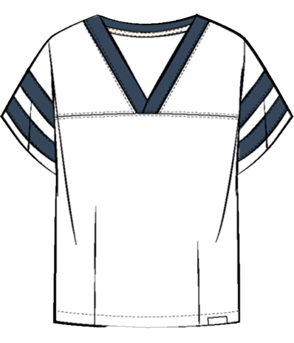 Womens Sunwashed Slub Varsity Tee