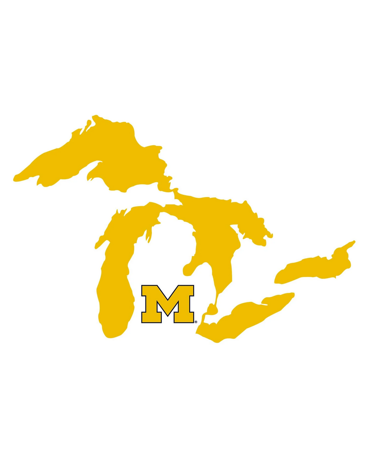 GREAT LAKES PROUD NCAA Sticker