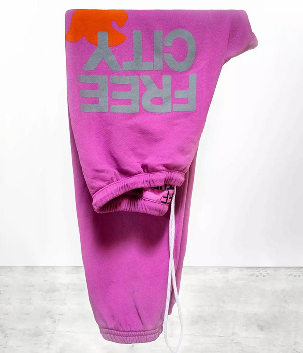 Womens Free City Large Sweatpant B