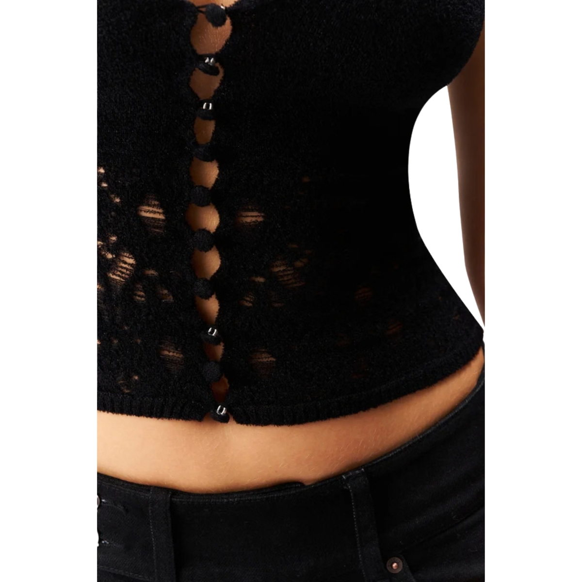 Womens Ari Mock Neck Top