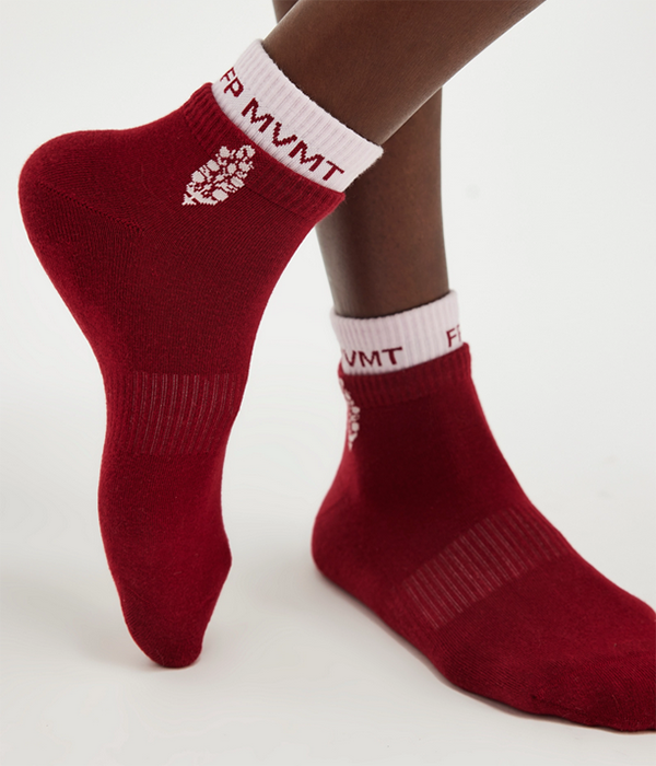 Womens Quarter Crew Court Sock