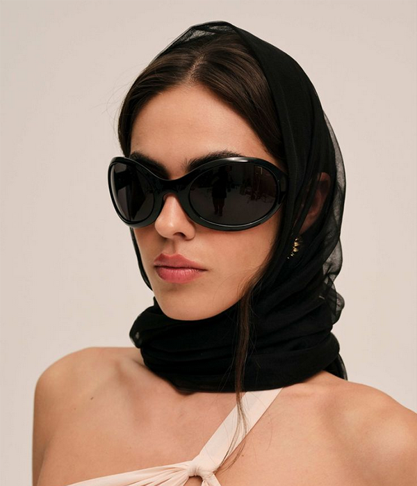 Womens Cindy Chiffon Headscarf