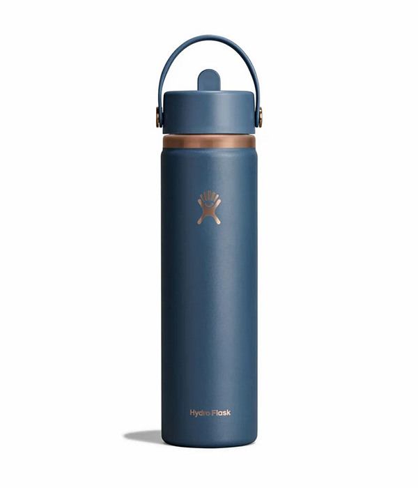 24oz Wide Flex Straw Cap in Harbor Blue Arc