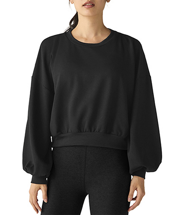 Womens Upper East Cropped Pullover