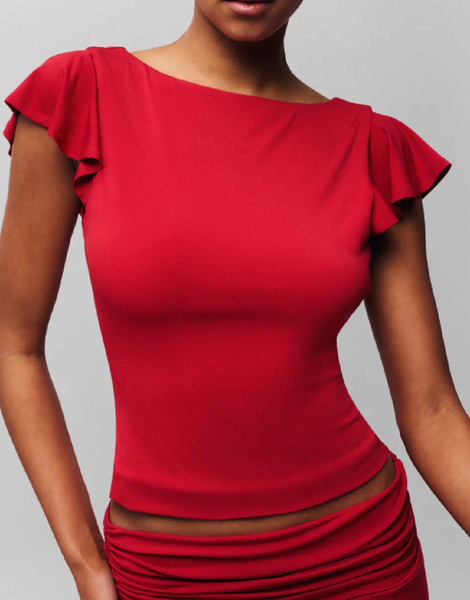 Womens Soffiano Top
