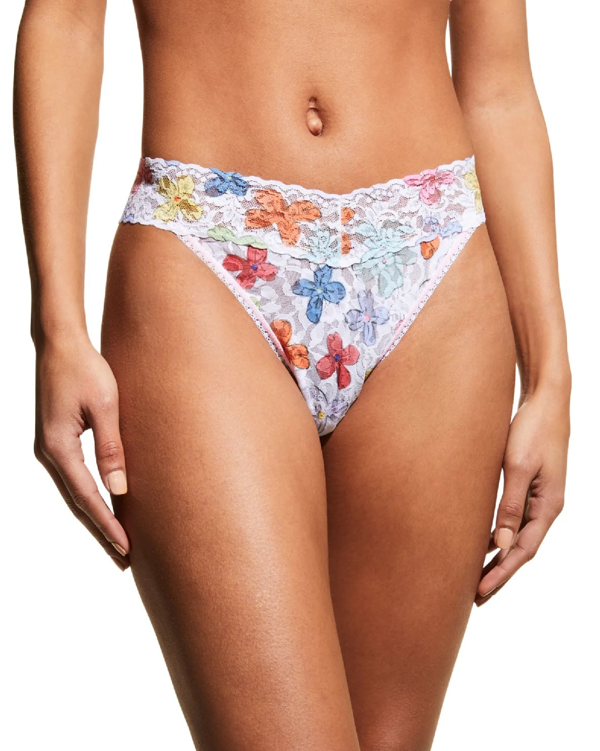 Womens Printed Original Thong Wrapped