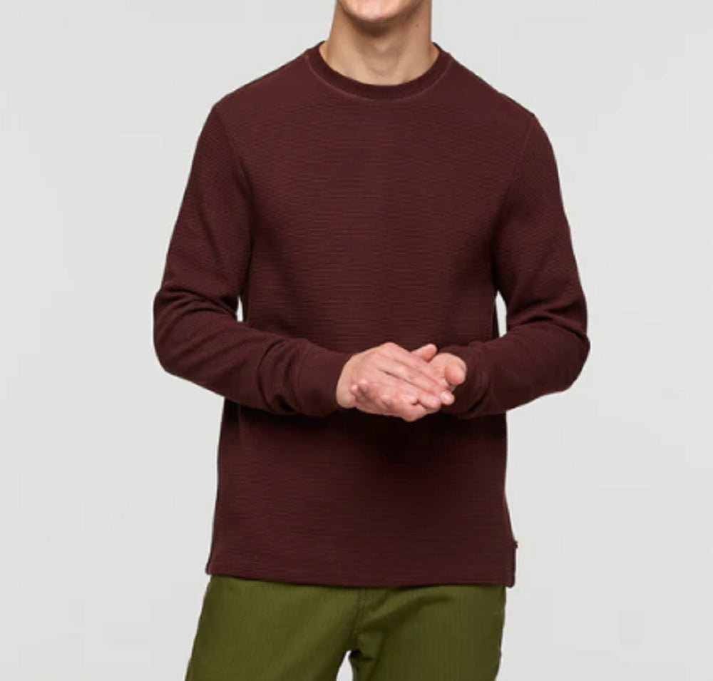 Mens Atajo Long-Sleeve Waffle Shirt