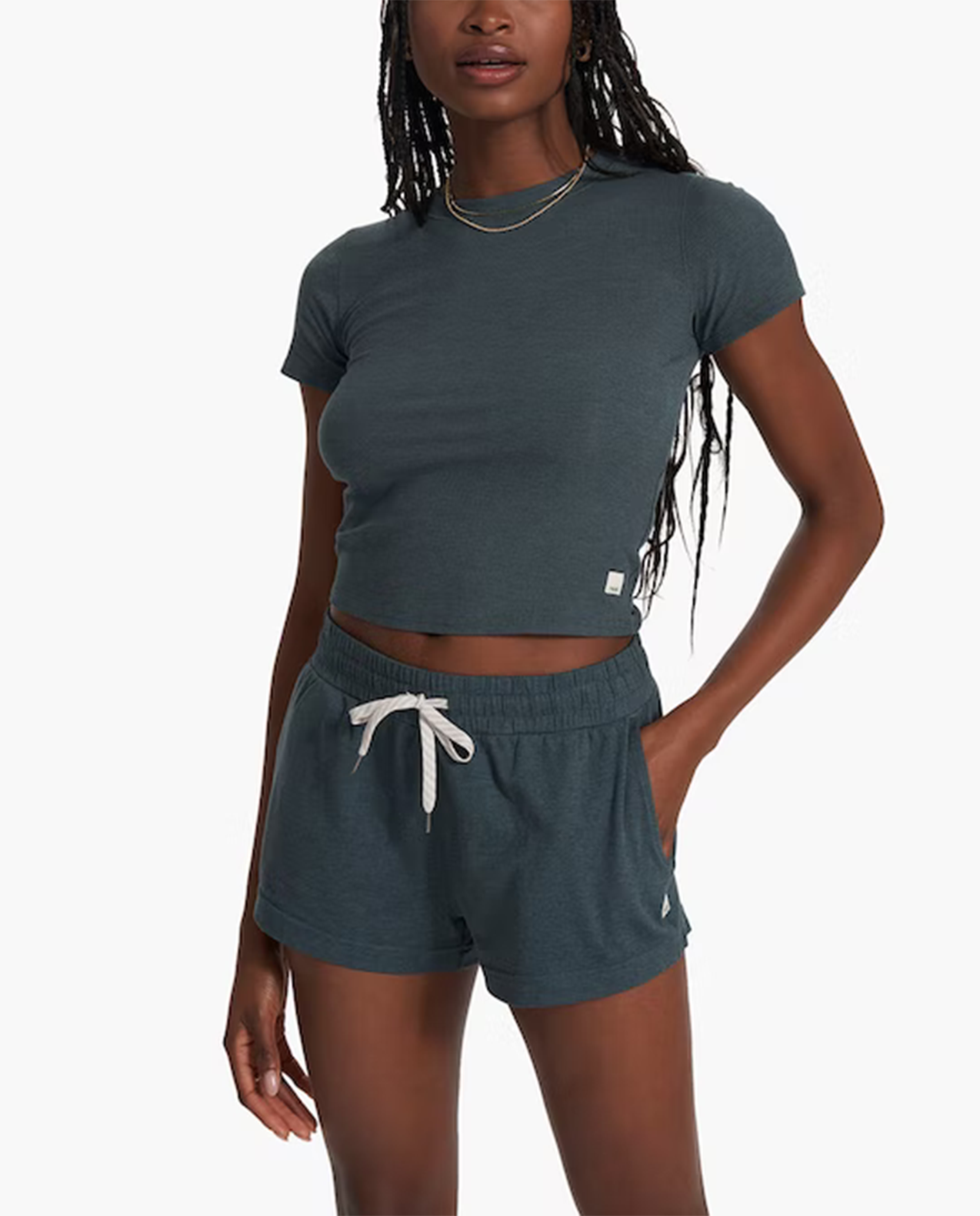Womens Pose Fitted Tee