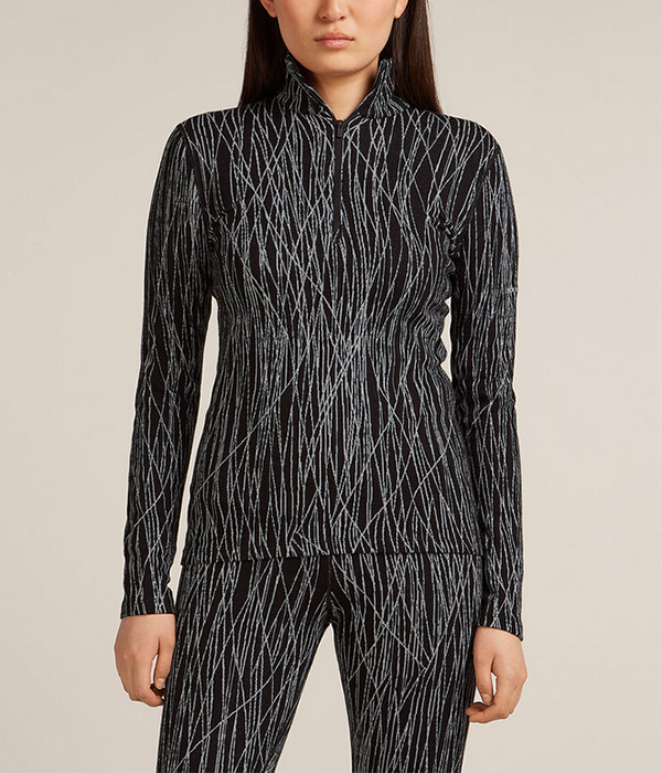 Womens Merino 260 Tech Vertex LS Half Zip GRX1