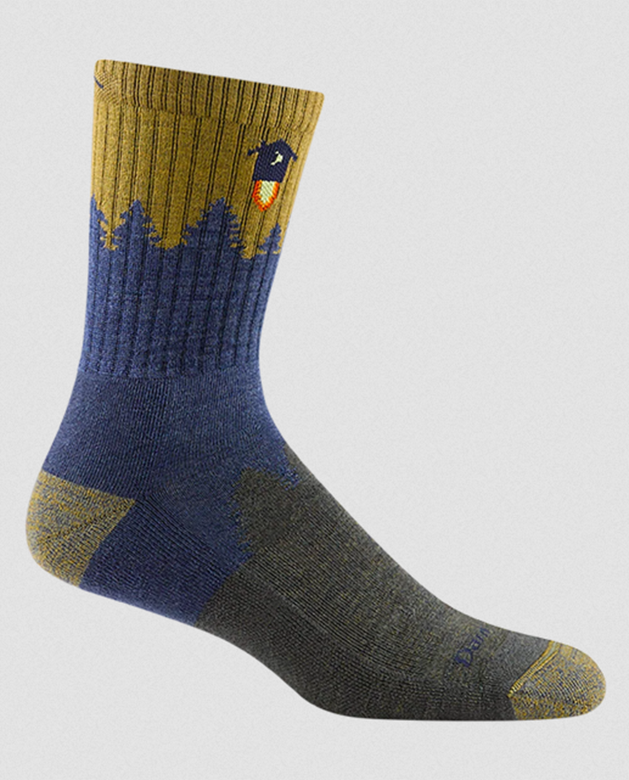 DARN TOUGH Men's Number 2 Micro Crew Mid w/ Cushion