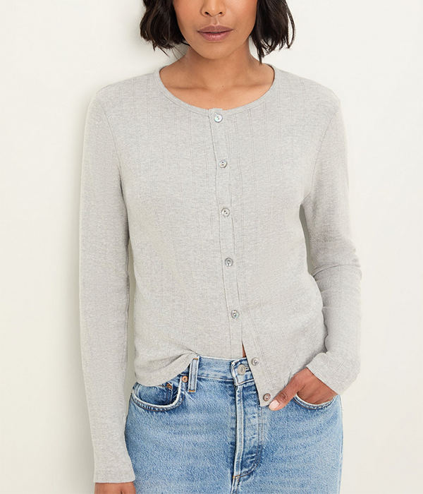 Womens Mackenzie Crew Neck Cardigan