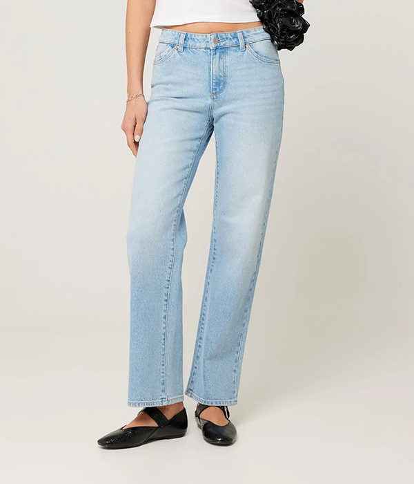Womens Heidi Low Sunshine in Light Vintage Blue