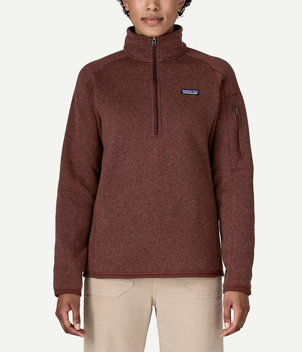 PATAGONIA Womens Better Sweater 1/4 Zip
