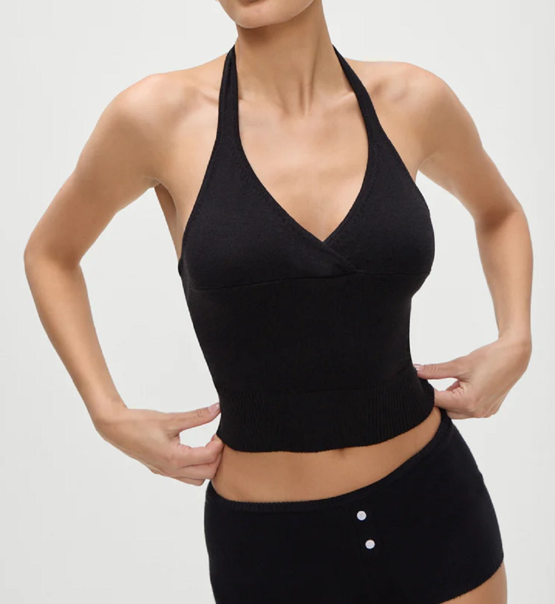 Womens Dylan Cloud Knit Halter